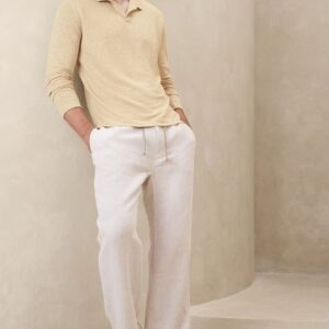 MOONTIME:  Men's Full Sleeve Regular Polo Neck T-Shirt